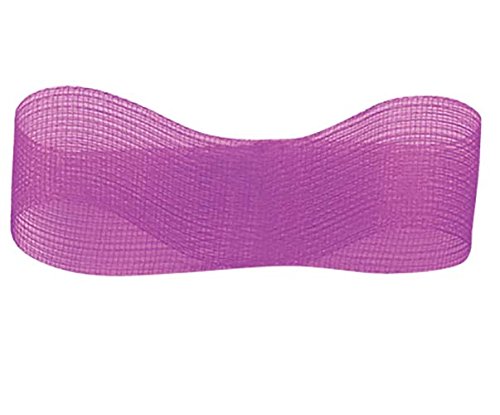 Ruban en organza de 9 mm Ribbonbon résistant pour suspendre vos décorations légères