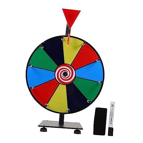 VICASKY Funny Prize Wheel Erasable Portable Great for Meetings Trade Shows School Activities