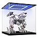 Produktbild Huijintao Acryl Vitrine/Schaukasten/Display Case für Modellautos, Figuren | mit LED Beleuchtung (35x35x35 cm)
