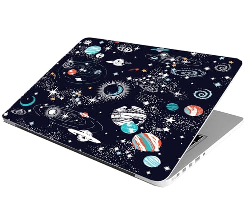 Image of Laptop Skin Stickers HD Quality Sticker for Laptops Upto 15.6 inch (Dustproof|Waterproof|Scratchproof|Reusable) - Universe RON1
