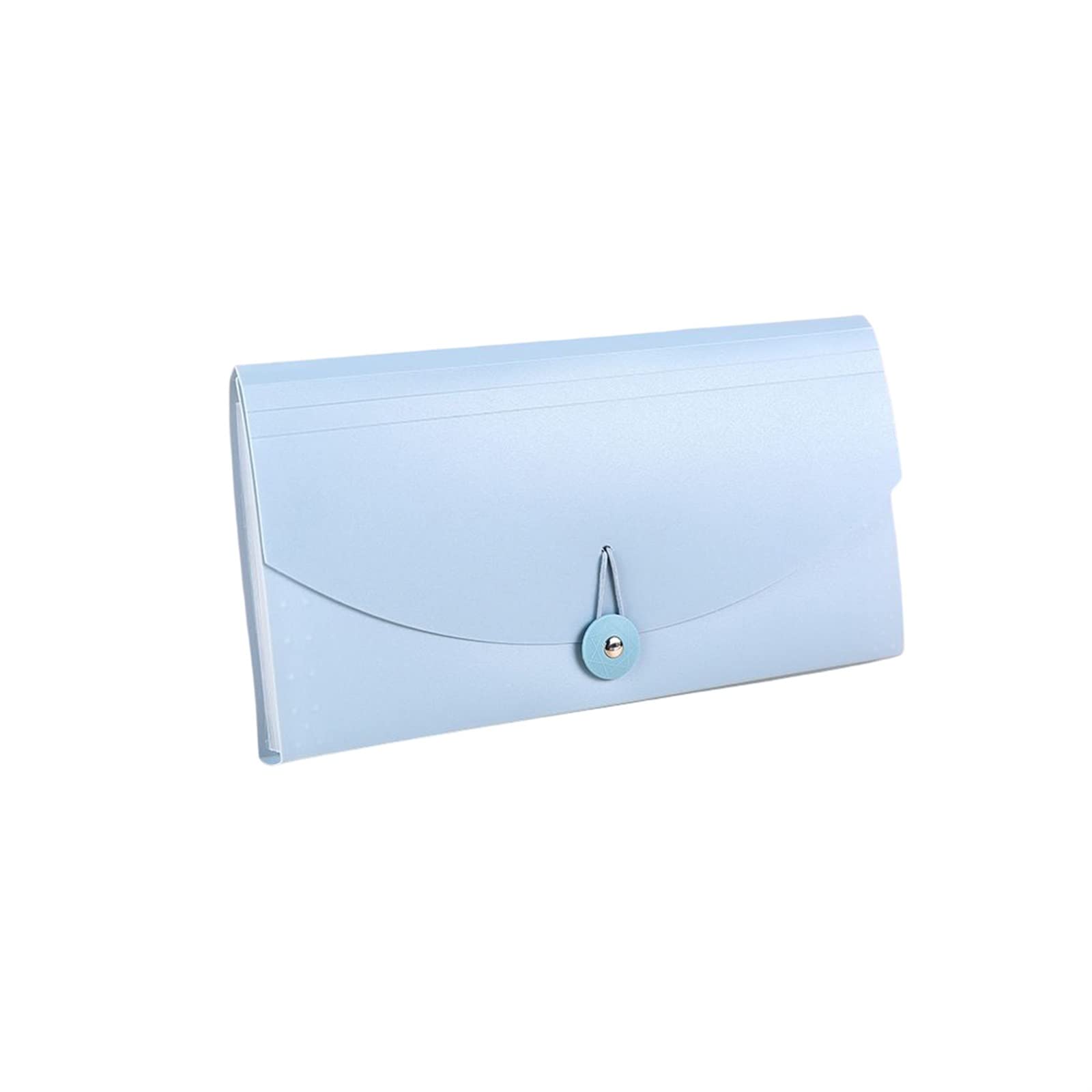 Carpeta archivadora expansible, Organizador de Almacenamiento de Documentos con Compartimentos de plástico Azul