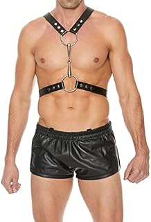 Shots Leder Band-UOM007BLK Leder Band Black One Size