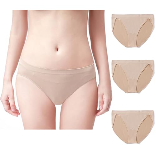 La mejor selección de Ropa interior deportiva para Niña los 5 mejores. 49 Dancing Kitty - Calzoncillos de ballet de 3 piezas, ropa interior desnuda (niñas y mujeres), Desnudo/, 2-6
