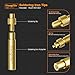 Heat-Set Insert Tips for Threaded Inserts M2 M2.5 M3 M4 M5 M6 M8, Soldering Iron Tips Compatible with Weller SP40NUS/Hakko FX-888D/900M/T18 Irons- Press Tool for Plastic 3D Printer Components