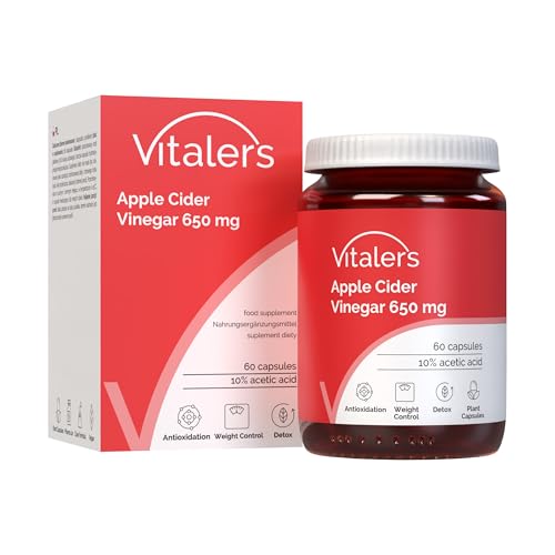 Vitaler Vinaigre de Cidre 650 mg – 60 gélules