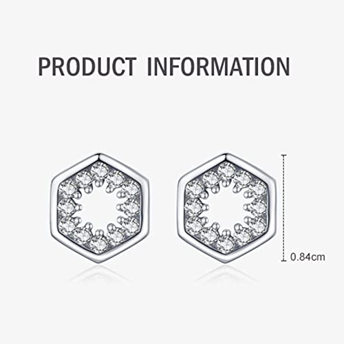 Goujon en argent sterling cadeau idéal anniversaire hexagone - 2