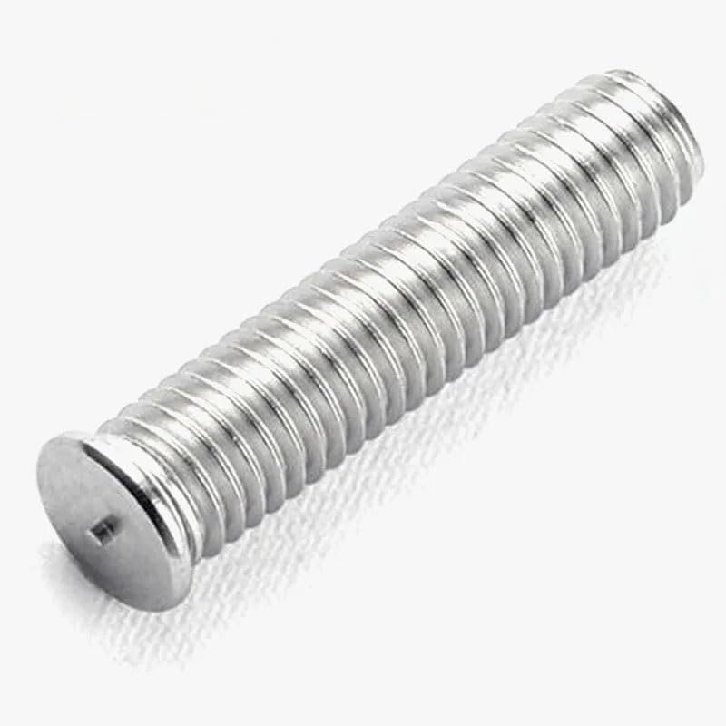 Spot Welding Screws, 4-50pcs 304 Stainless Steel Welding Stud Screws Spot Studs Weld Bolt(M6X45mm 5pcs)