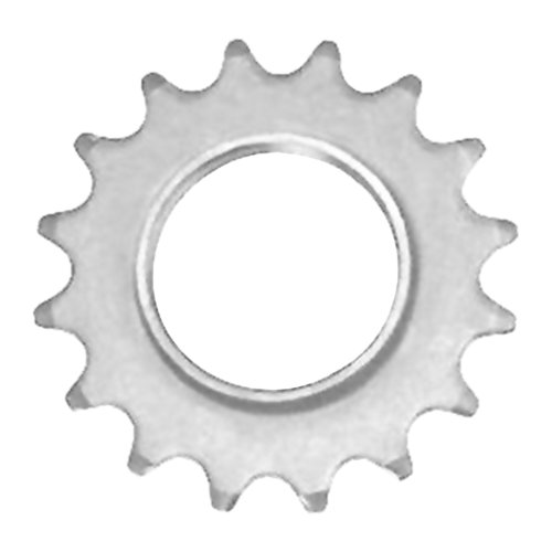 State Bicycle Co. Fixed Gear Cog. Bicycle Parts. Fixie Bike Cog, Individual Fixed Gear Cog. Silver, 17T/Tooth #TOP1