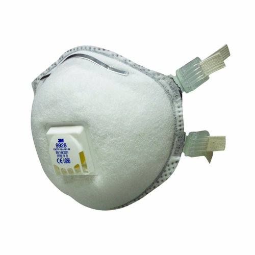 Preisvergleich Produktbild 3M 9928 Ozonmaske (10-er pack), EN-Sicherheit zertifiziert
