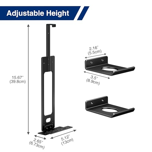PS5 Wall Mount Kit for PlayStation 5 Console, Compatible with PS5 Disc, Digital, Slim & Pro Models, Space Saving Console Mount with 2 Controller Wall Holders, Black by pickpiff - Image 8