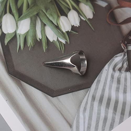 KALLORY Anel De Despedida Punk Trança De Dedo Falso Dicas De Halloween Garras Para Metal Retrô Seleç