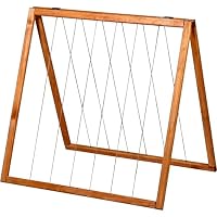 dobar® Select. Rankhilfen-Aufsatz Gurken für Hochbeet Kubus 2.0 - Rankhilfe für den Garten - 78 x 58 x 78 cm - Braun – Ansicht 4