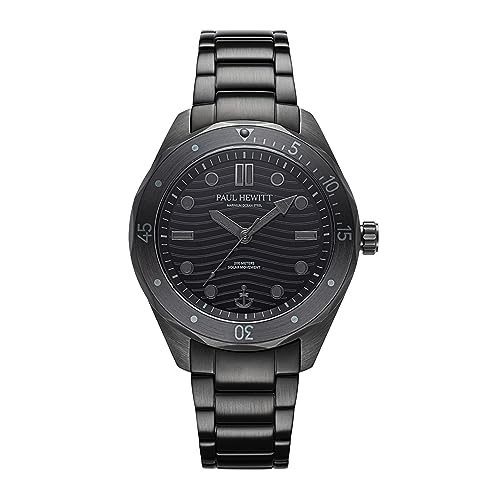 Herrenuhr Ocean Diver aus Edelstahl IP Black
