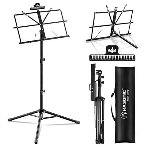 K KASONIC 2 in 1 Folding Music Stand Cover