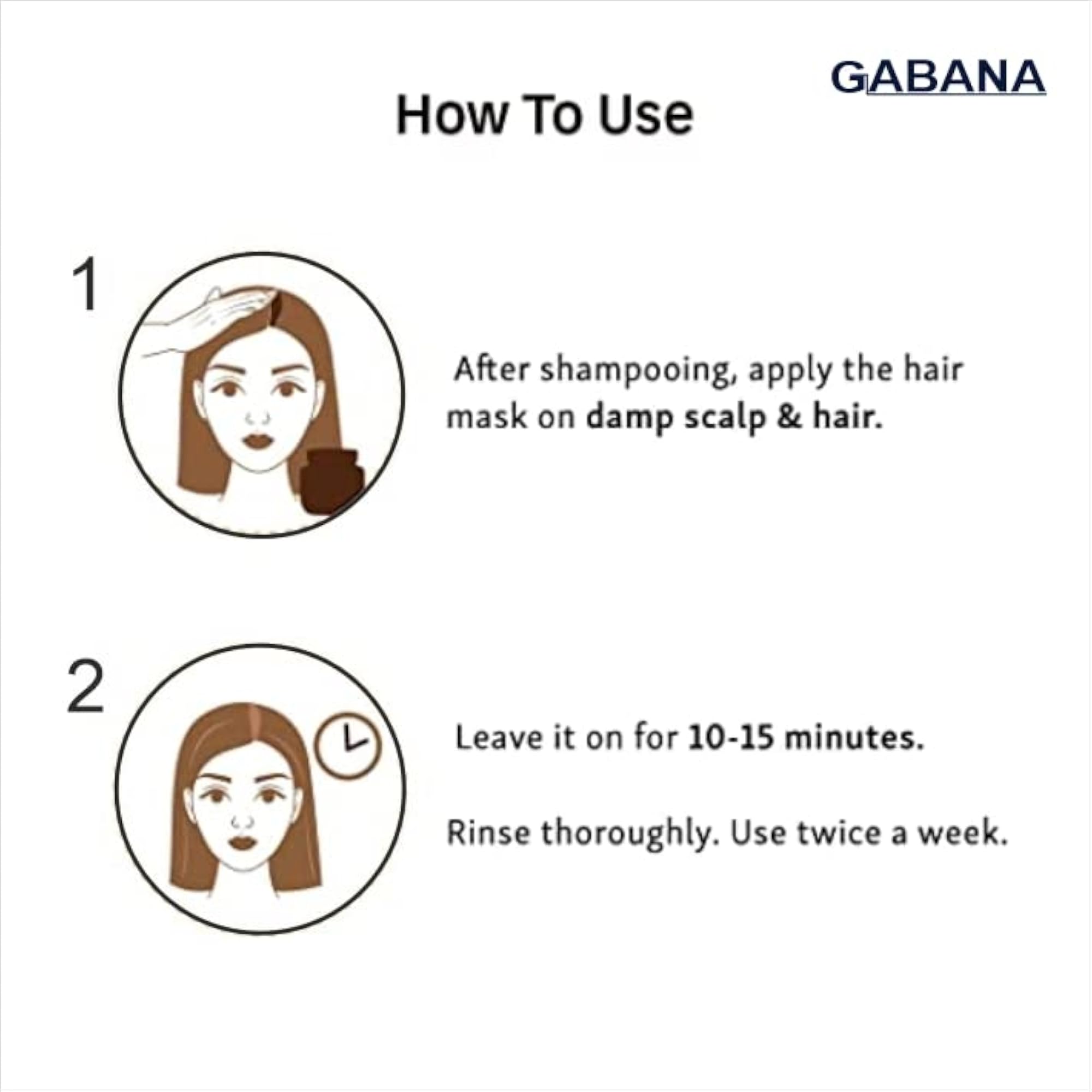 Keratin Hair Mask for Hair Fall Control, Pack of 2