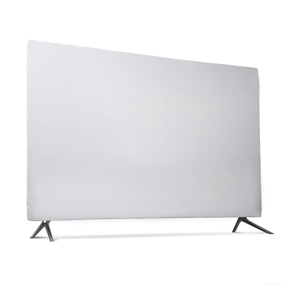 Besttoolifes Housse de protection pour TV d'extérieur imperméable anti-UV 43/49/55 Noir 109,2 cm