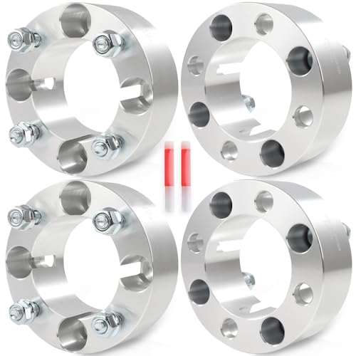 ECCPP 4PCS 4x110 to 4x110 Wheel Spacer 2 inch 4 lug Wheel Adapter for Arctic for Bombardier for Can-Am for Honda for Kawasaki for Polaris for Suzuki for Yamaha