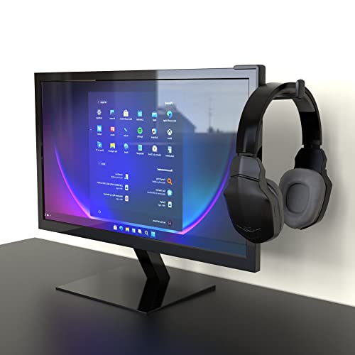 Suporte Fone Headphone Headset Canto De Tela Tv Monitor Ctd