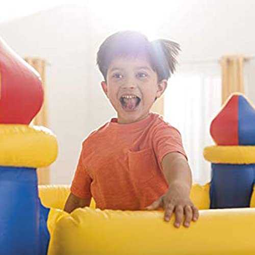 Image of Toy Imagine Playhouse Inflatable Soft Floor Bounce Castle Bouncer for 3-6 yrs, Multicolor
