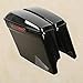 XMT-MOTO Extended Stretched Hard Saddlebags w/Latch Keys fits for Harley-Davidson Touring FLT, FLHT, FLHTCU, FLHRC, Road King, Road Glide, Street Glide, Electra Glide, Ultra-Classic 2014-2019