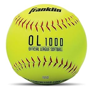Franklin Sports OL 1000 Softball, gelb