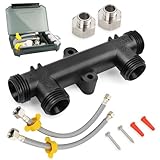 Sensor Valve for Hot Water Recirculating Pump System, Compatible with Tank Water Heaters Only, Includes 12