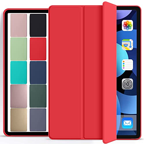 Image of DuraSafe Cases for iPad Pro 11 inch 4th 3rd 2nd Gen Case A2759 MNXE3HN /A MNXD3HN /A A2435 MNXG3HN /A MNXF3HN /A MNXJ3HN /A A2761 A2762 MNXN3HN /A MP553HN /A A2377 MHQR3HN /A MHQT3HN /A A2228 MY232HN /A - Red