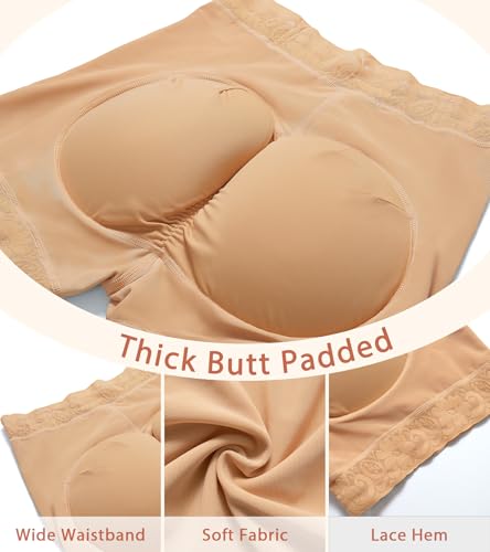 Butt Lifting Panties Padded Underwear for Women Booty Lifting Shapewear Butt Lifter Hip Pads Enhancer4