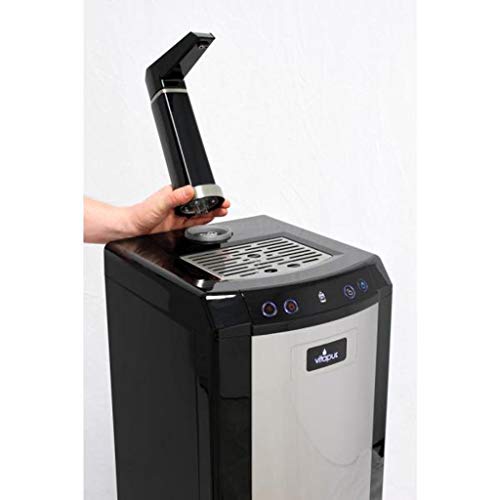 Vitapur Bottom Load (Hot, Room And Cold) Black/Stainless Steel Water Dispenser, One Size #TOP4