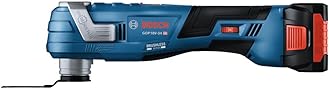 BOSCH GOP18V-34B14 18V Brushless StarlockPlus® Oscillating Multi-Tool Kit with (1) CORE18V® 4 Ah Advanced Power Battery