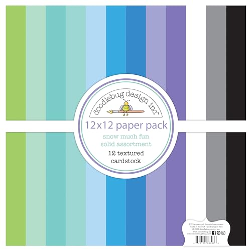 Doodlebug Double-Sided Paper Pack 12