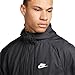 Nike mens Sportswear Windrunner Hooded Windbreaker Coat, Black/White, Medium