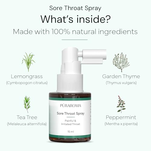 Image of Sore Throat Spray + Eucalyptus Inhaler Combo | Natural Relief for Sore Throat, Cold & Cough | Organic Eucalyptus Essential Oil | Herbal Throat Spray for Kids & Adults | Fast Acting, Chemical Free