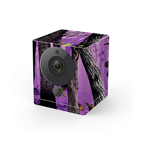 MightySkins Skin Compatible with Wyze Cam V2 - Purple Tree Camo | Protective, Durable, and Unique Vinyl Decal wrap Cover | Easy to Apply, Remove, and Change Styles | Made in The USA