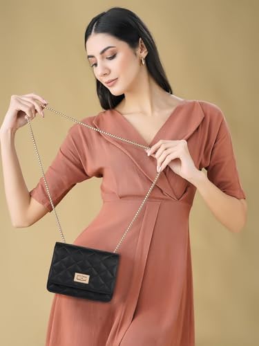 Image of Synthetic Leather Stylish Classy Unique Trendy Design Shoulder Crossbody Sling bag For Women