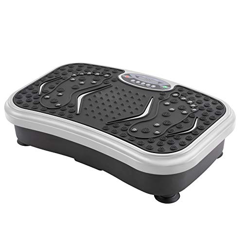 ZELUS Vibrationstrainer rutschfest 99 Intensitätsstufen Vibrationshaperplatte LCD Display Ganzkörper Trainingsgerät… – Bild 5