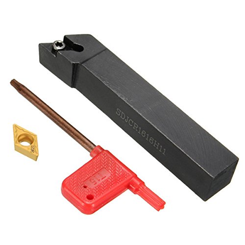 EsportsMJJ FEVERWORK SDJCR1616H11 16 x 100 mm uchwyt tokarskie narzędzie do toczenia wiertło z wkładką DCMT11T308