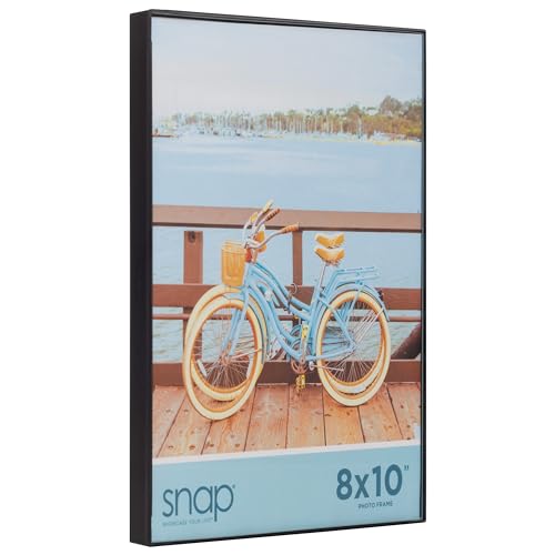 Black 8x10 Wall Photo Frames - Set of 12 - Ideal for Home or Office Décor