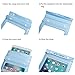 WALNEW Universal Waterproof eReader Protective Case Cover for Kindle Colorsoft Signature Edition/7'/6.8'/6' Kindle 2024/Oasis/Kindle Fire 7,iPad Mini,Kobo Clara/Nia and More,Lightblue
