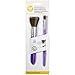 Wilton 2-Piece Dusting Brush Set - Apply Color Accent to Cakes with These two Brushes for Cake Decorating, Soft & Easy-To-Clean Baking Brushes