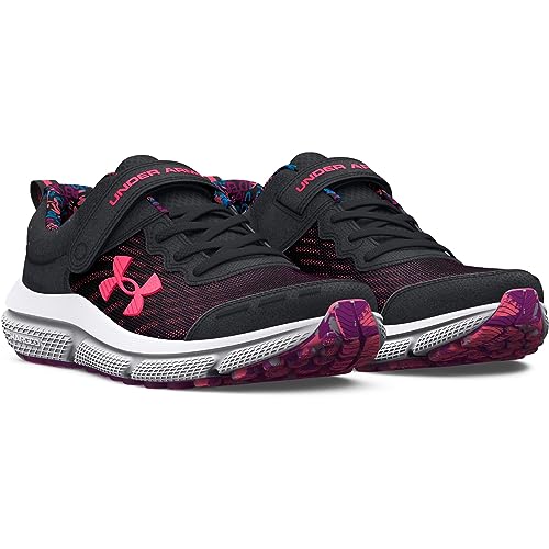 Under Armour Girl's Assert 10 AC (Little Kid) Black/Mystic Magenta/Pink Shock 2 Little Kid M