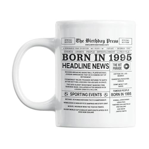 Gift Island Taza de regalo de 30 cumpleaños para mujeres y hombres, regalos de cumpleaños de 30 años y taza de 30 años, regalo para hijo e hija, primo, amigos y vecino, regalo para treinta años, taza