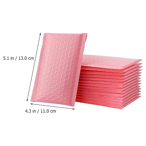Parliky 60 Peças Saco Plástico Bolha Envelopes Bolha Sacos De Embalagem Envelopes Rosa Sacos Para Em