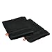Produktbild Waschhandschuh Daily 2er Set - Waschlappen Frottee 100% Baumwolle - 2 Stück - 29 Farben wählbar, Farbe:Black 4203
