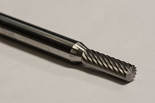 Fresa de carburo SB-14 corte simple 3/16" x 5/8" miniatura 3