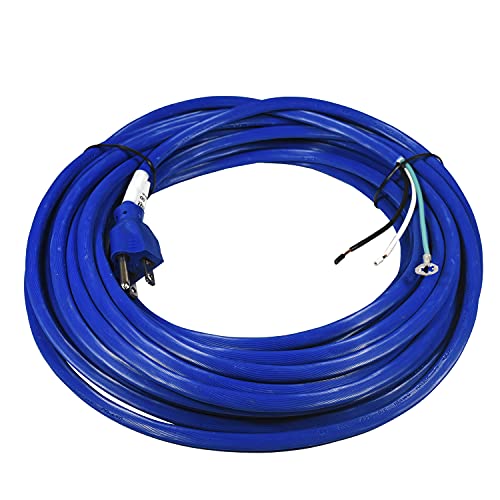 HQRP AC Power Cord for Windsor Sensor, Versamatic, Sensormatic Plus, Windsor VS18 VS14 S12, Flexamatic 8618442 FM16 FM18 VS VSE CV141 EA VSP12 VSP14 VSP18 14-5324-41 Vacuum Cleaner