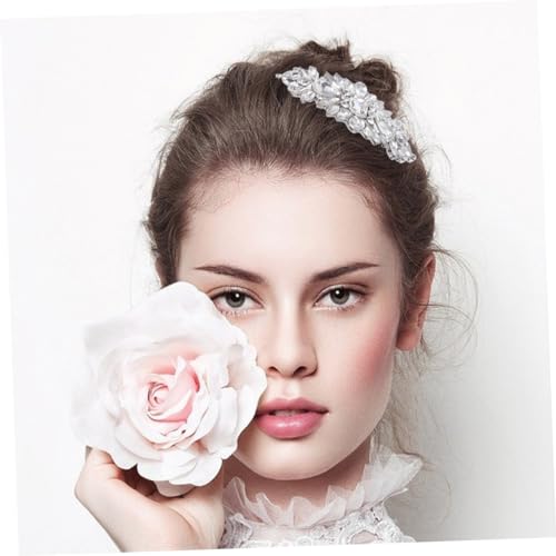 minkissy Headpiece De Cristal Headpiece De Strass Headpiece De Noiva Lindo Headwear De Noiva Cocar D