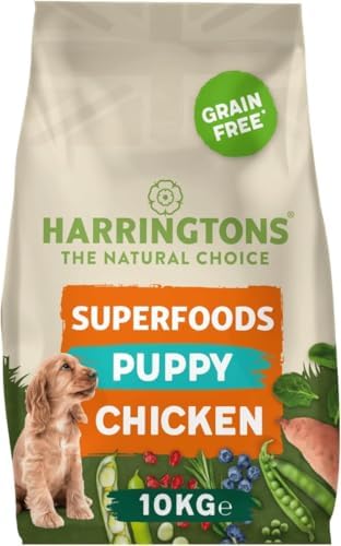 Harringtons Superfoods Complete Grain Free Dry Puppy Food Chicken...