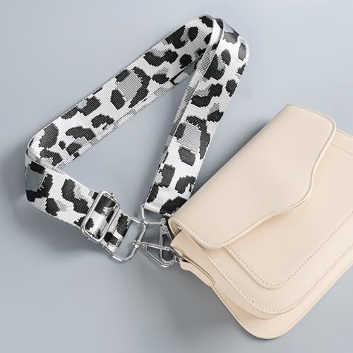Image of chushui Silver Hardware Purse Strap,Replacement Crossbody Adjustable Shoulder Strap for Handbag Bag