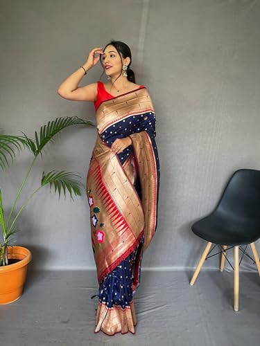 Rang Priya paithani silk saree – image 2